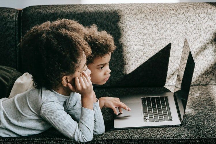 pexels-marta-wave-children-computer technology - screen time