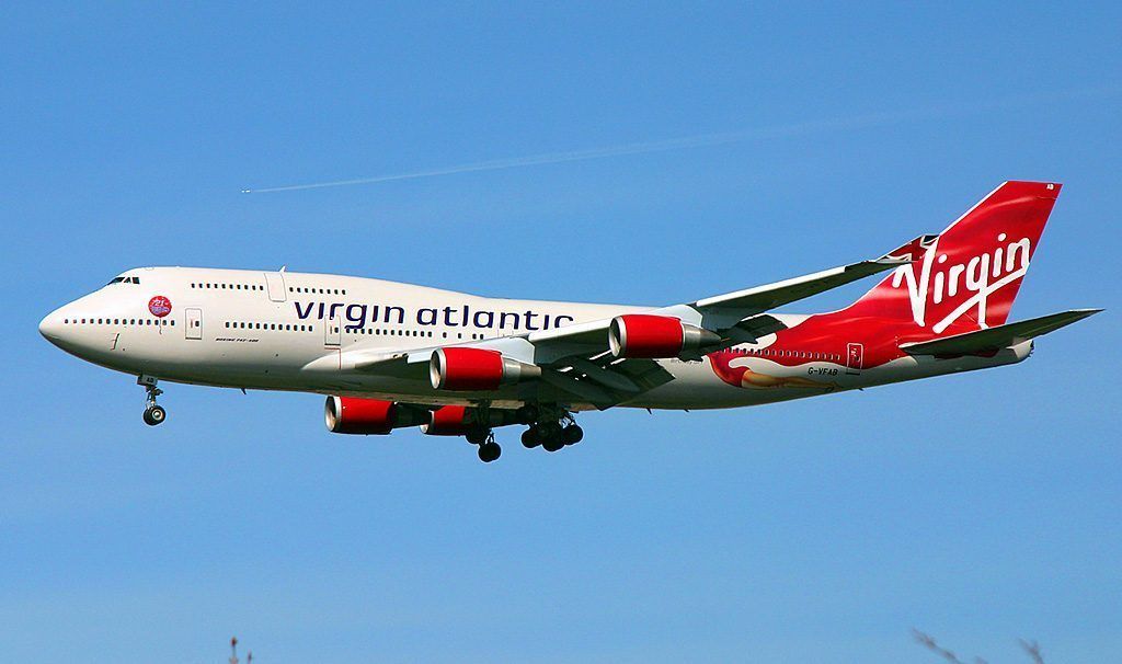 Virgin Atlantic plane