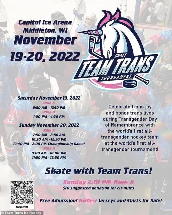 NHL Stages First Ever All Trans Ice Hockey Game - The Daily Declaration