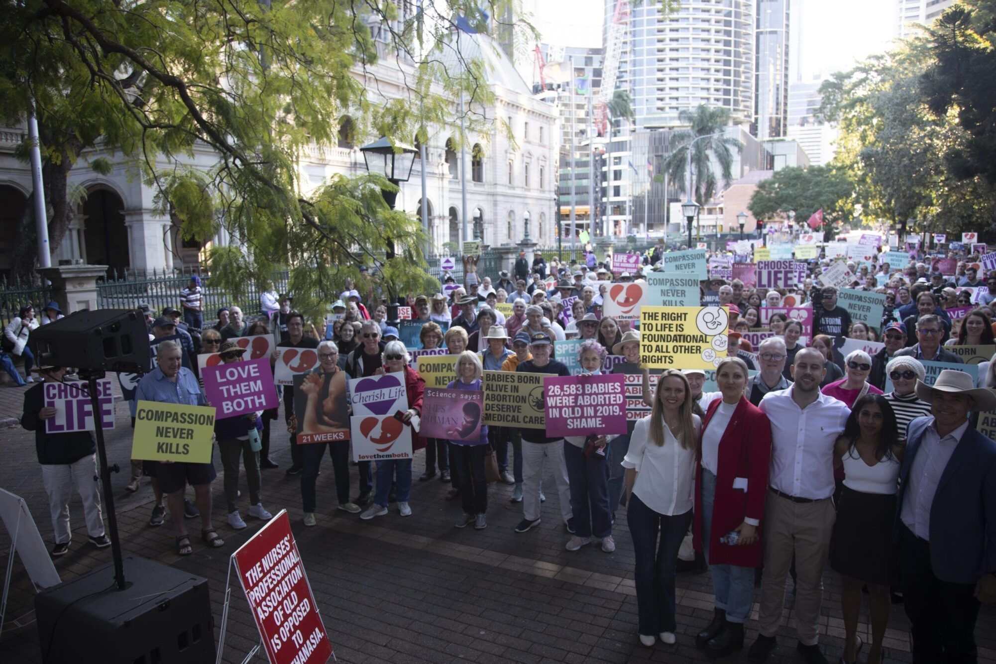 March for Life Brisbane 2024