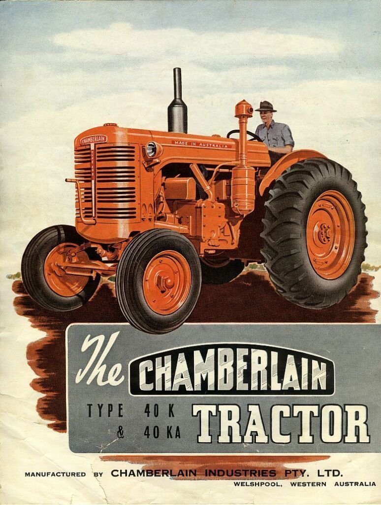 Chamberlain tractor manufacturing