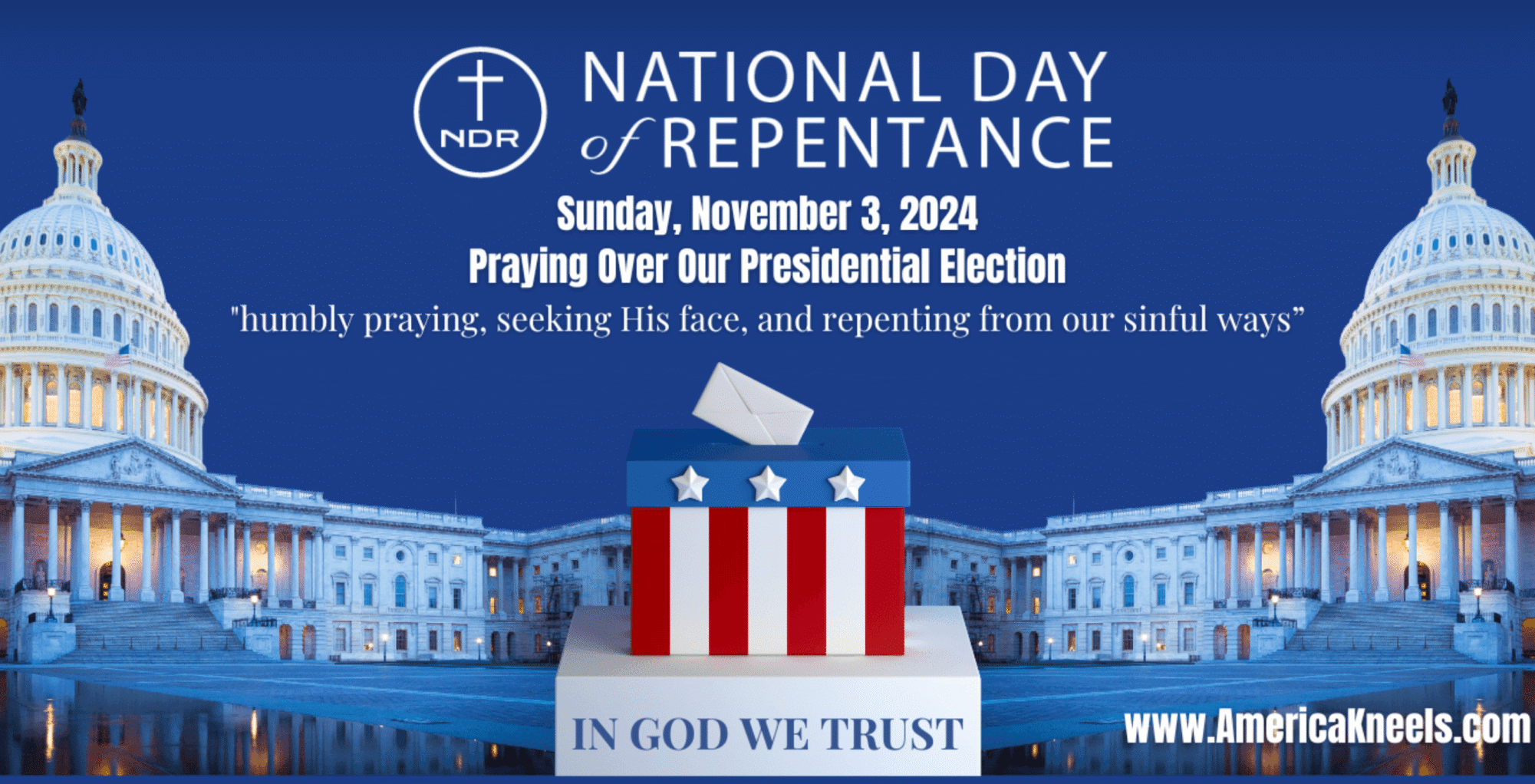 United States — National Day of Repentance 3 Nov 2024
