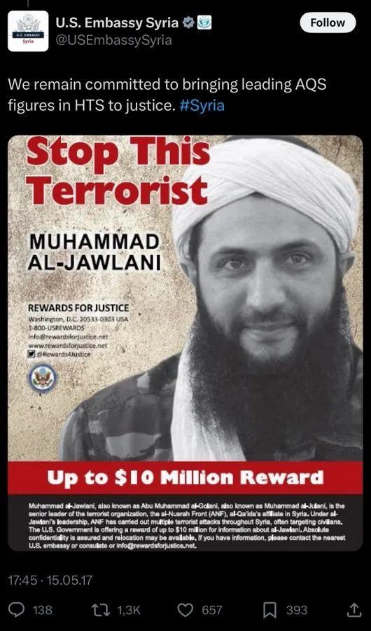 US Embassy Syria terrorist