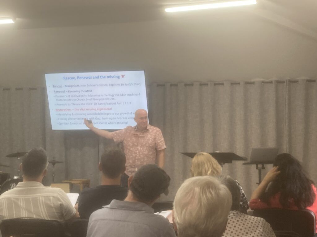 Paul Ryan Speaking at the Taster Day (photo by Eleanor Cooper, 2025)