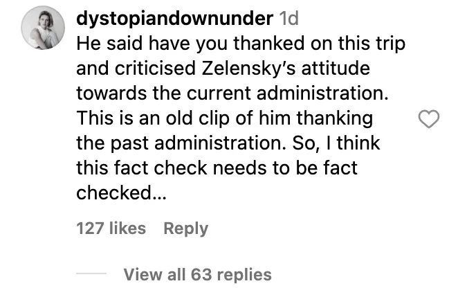 oldclip factcheck