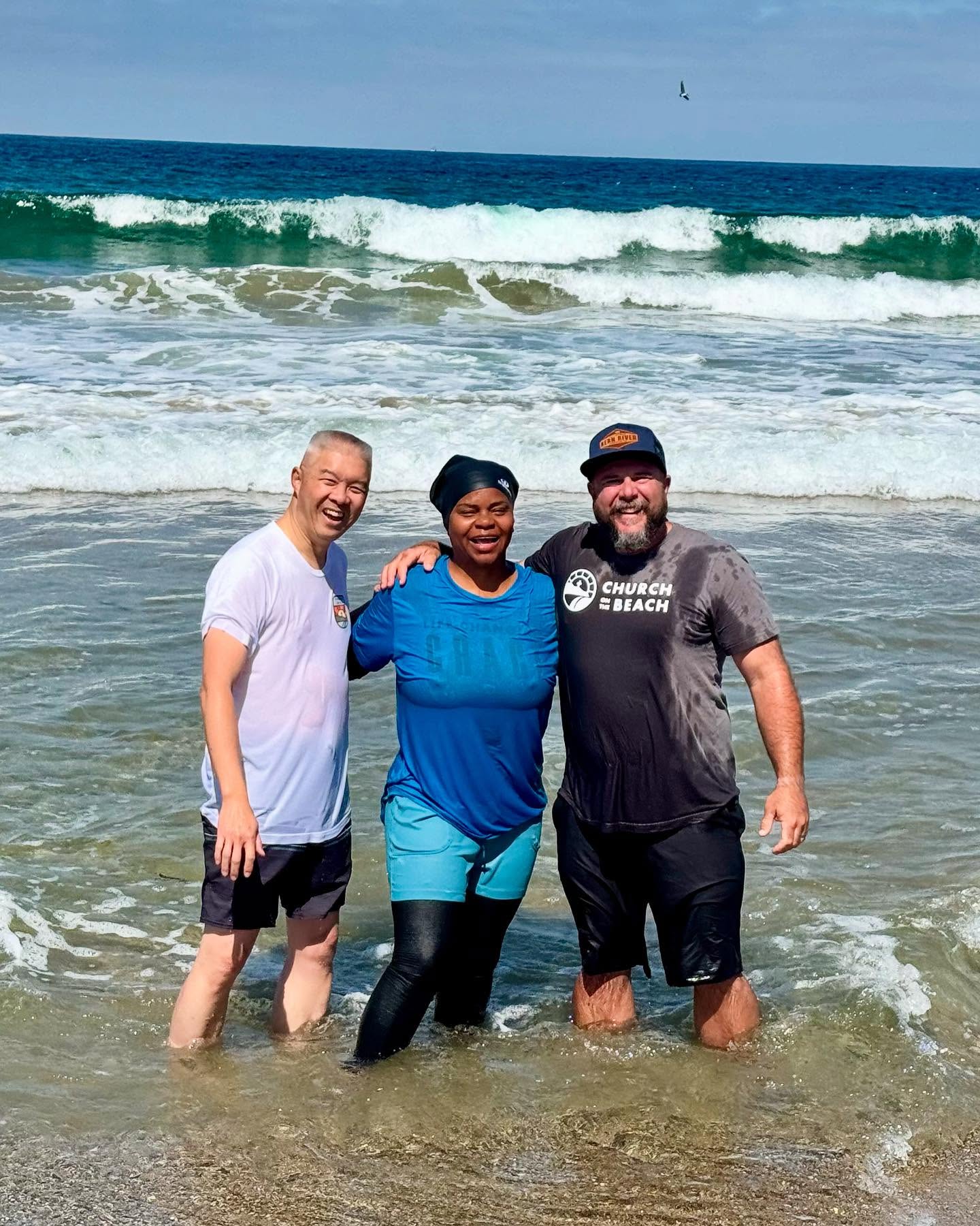 Church on the Beach Baptism