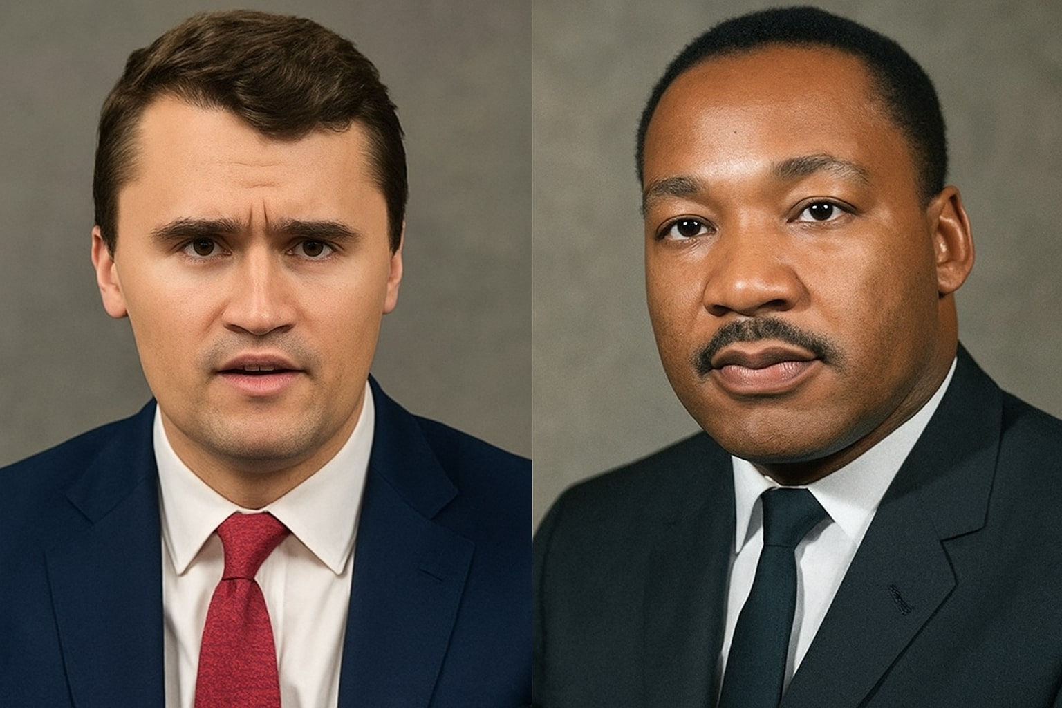 Charlie Kirk and Martin Luther King Jr