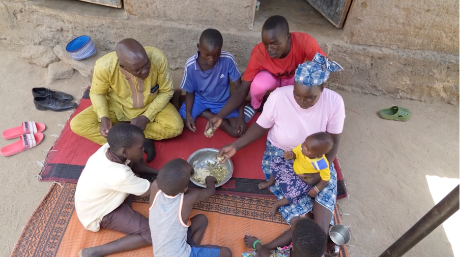Cameroon pastor and family