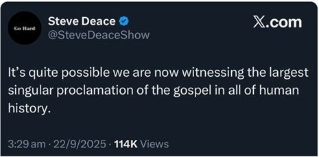 Steve Deace tweet