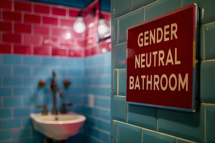school gender neutral bathroom