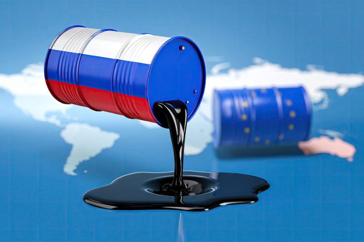Russian oil leak