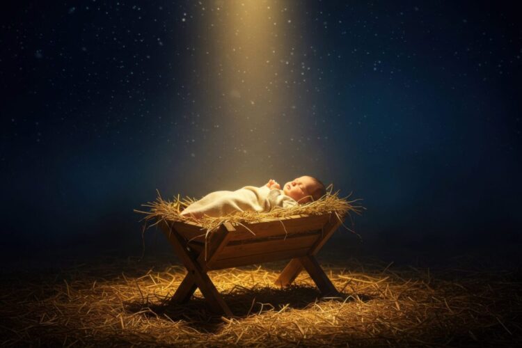 Jesus in Manger King