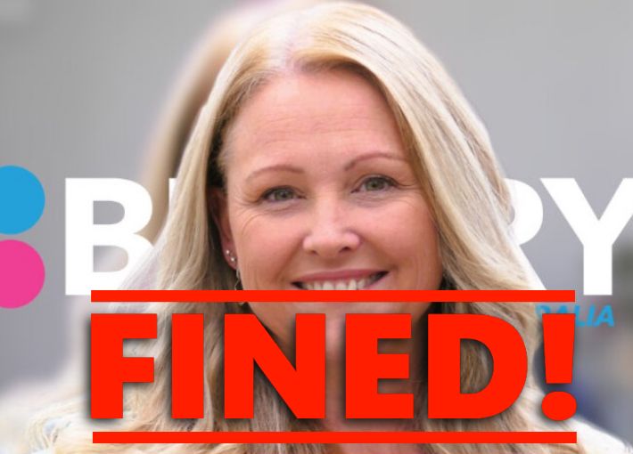 Kirralie Smith Fined