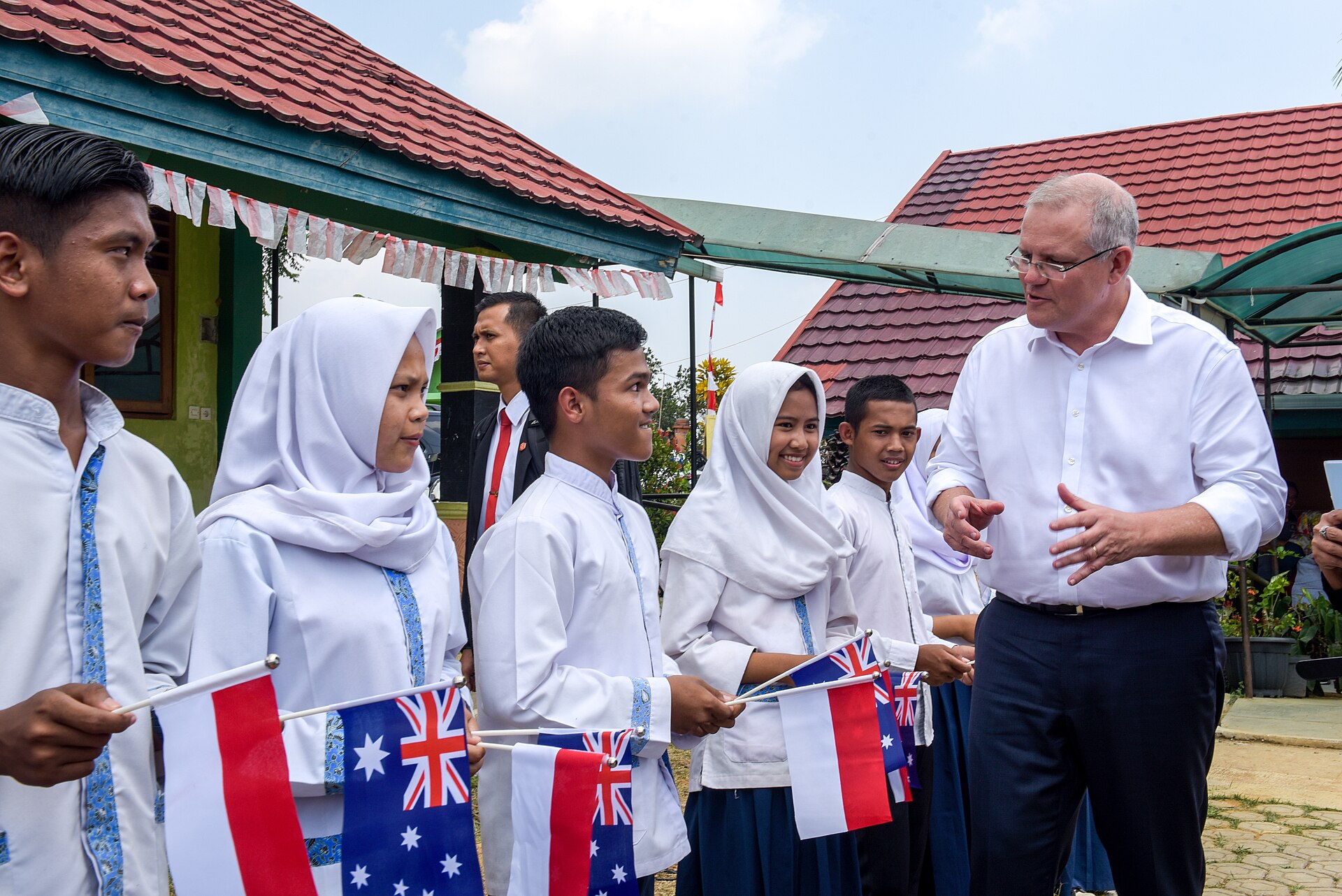 Scott Morrison in Indonesia
