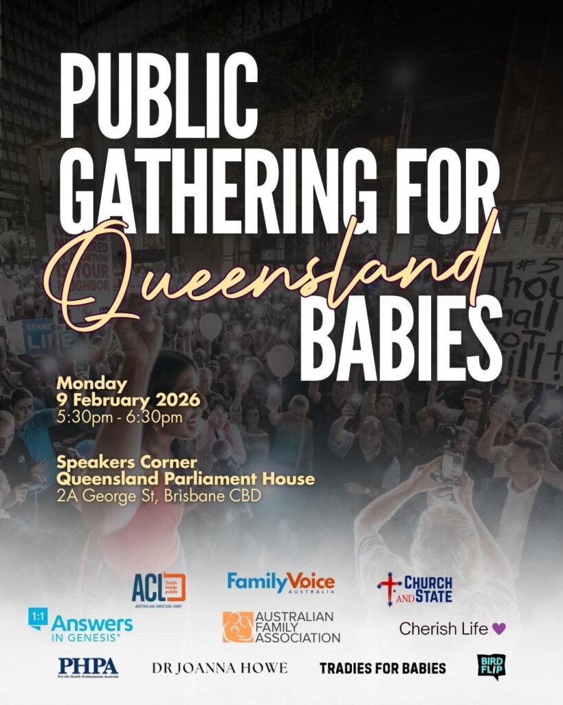 Public Gathering for Queensland Babies
