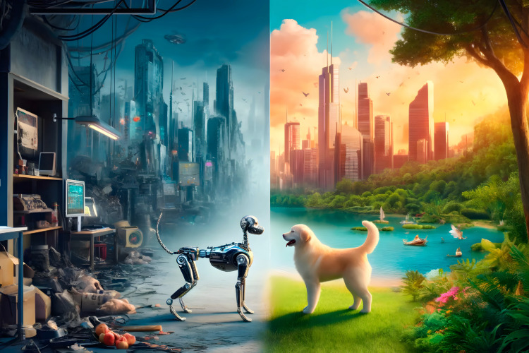 dystopia utopia Adobe