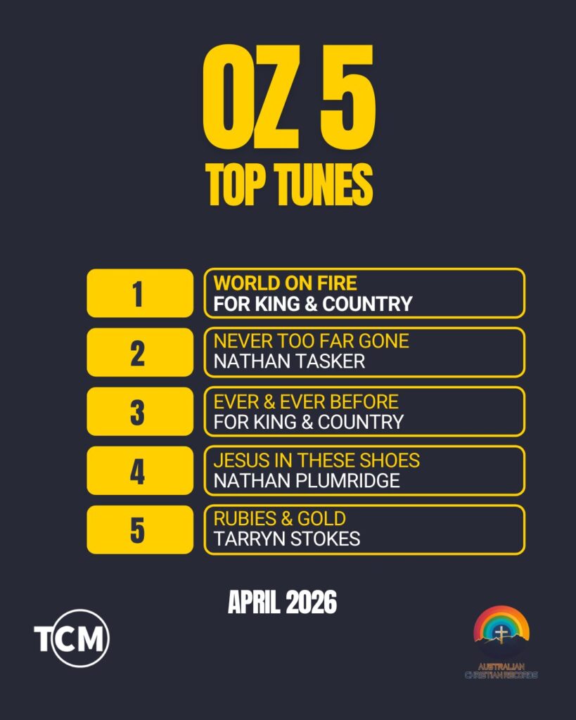 April 2026 OZ 5 Top Tunes