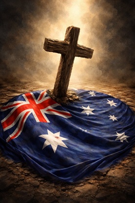 Aus flag cross