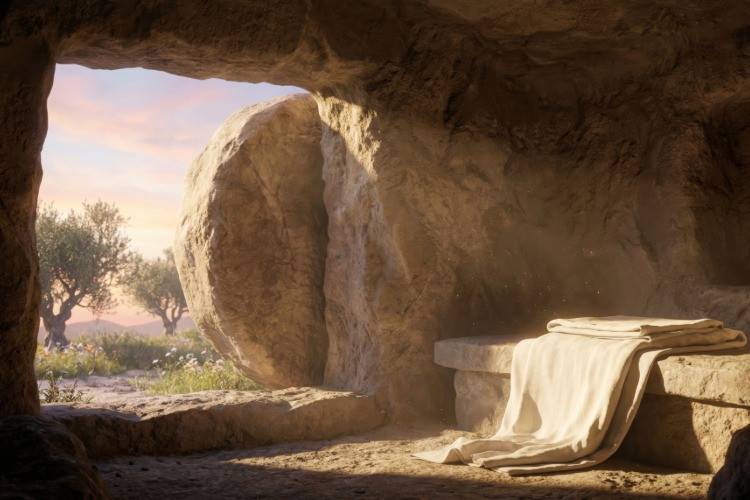 Celebrating Easter Empty Tomb