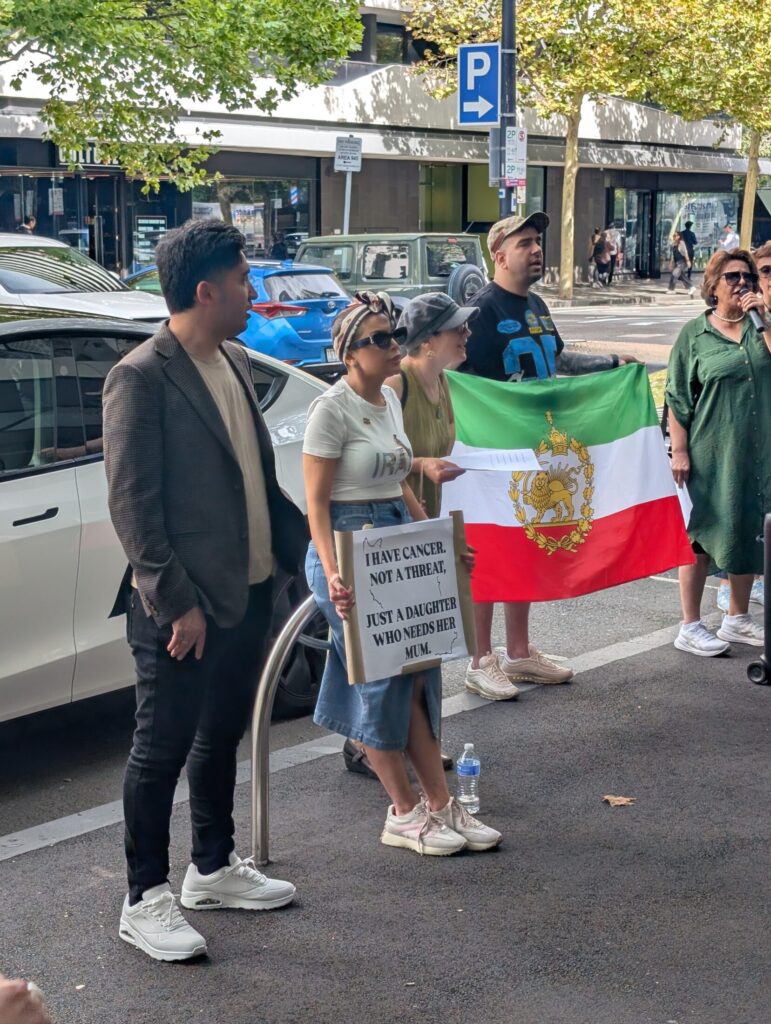 Atousa Moradi is suffering from Stage 3 breast cancer. But her mother cannot enter Australia because she was denied a visa by the Albanese Government due to the current conflict in the Middle East.