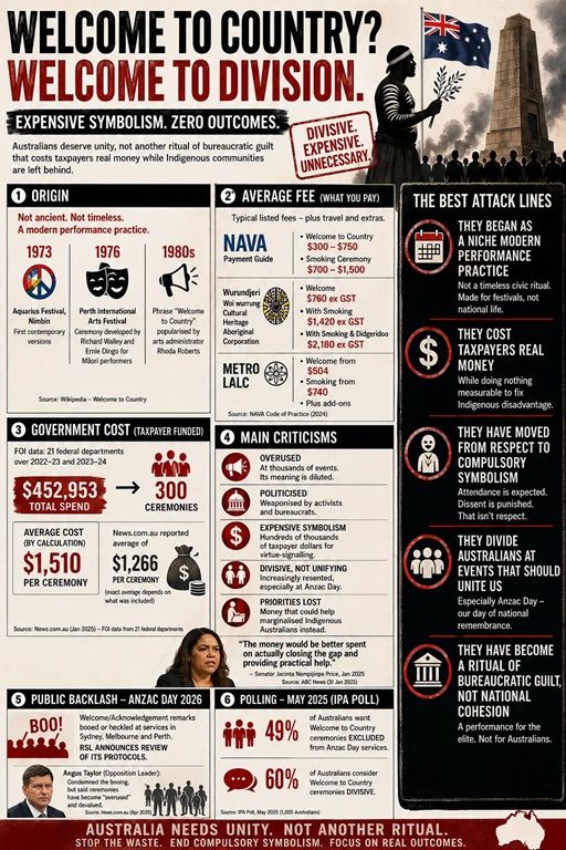 Welcome to Country infographic Nation First
