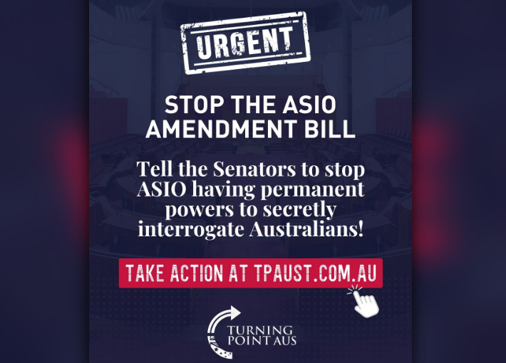 Turning Point Australia Calls on Senators to Stop Labor from Supercharging “War on Terror” Surveillance State