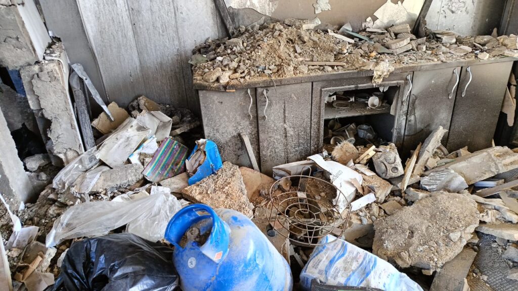 A million people have fled amid widespread demolitions of villages. Photo: Supplied.