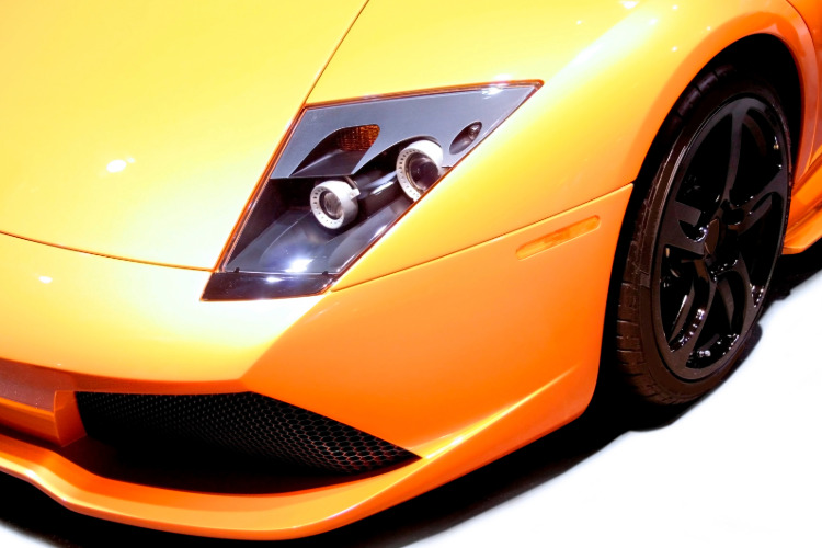 Green Party Lamborghini