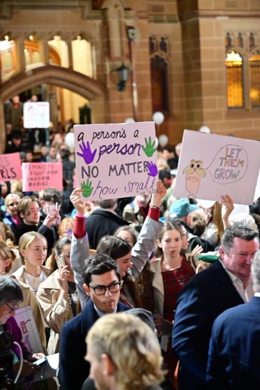 A Persons a Person Sydney Rally Sex-Selective Abortion