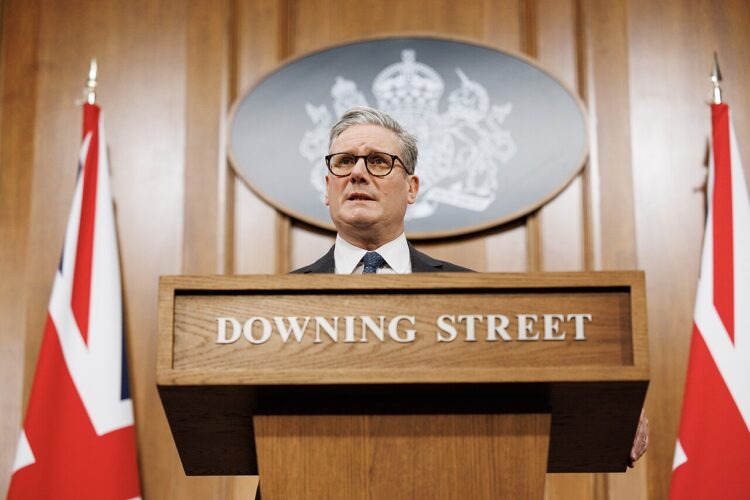 UK Prime Minister Keir Starmer