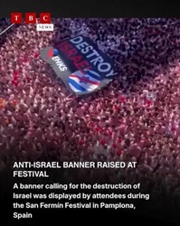 Hamas supporters in Spain