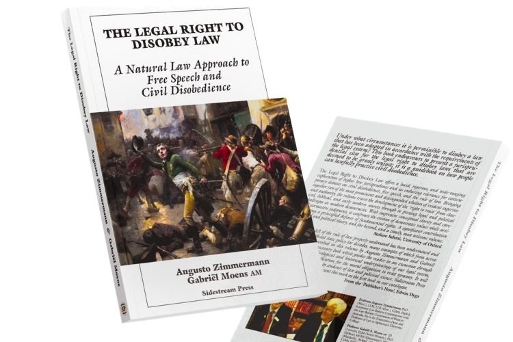 The Legal Right to Disobey Law Civil Disobedience Zimmermann Moens