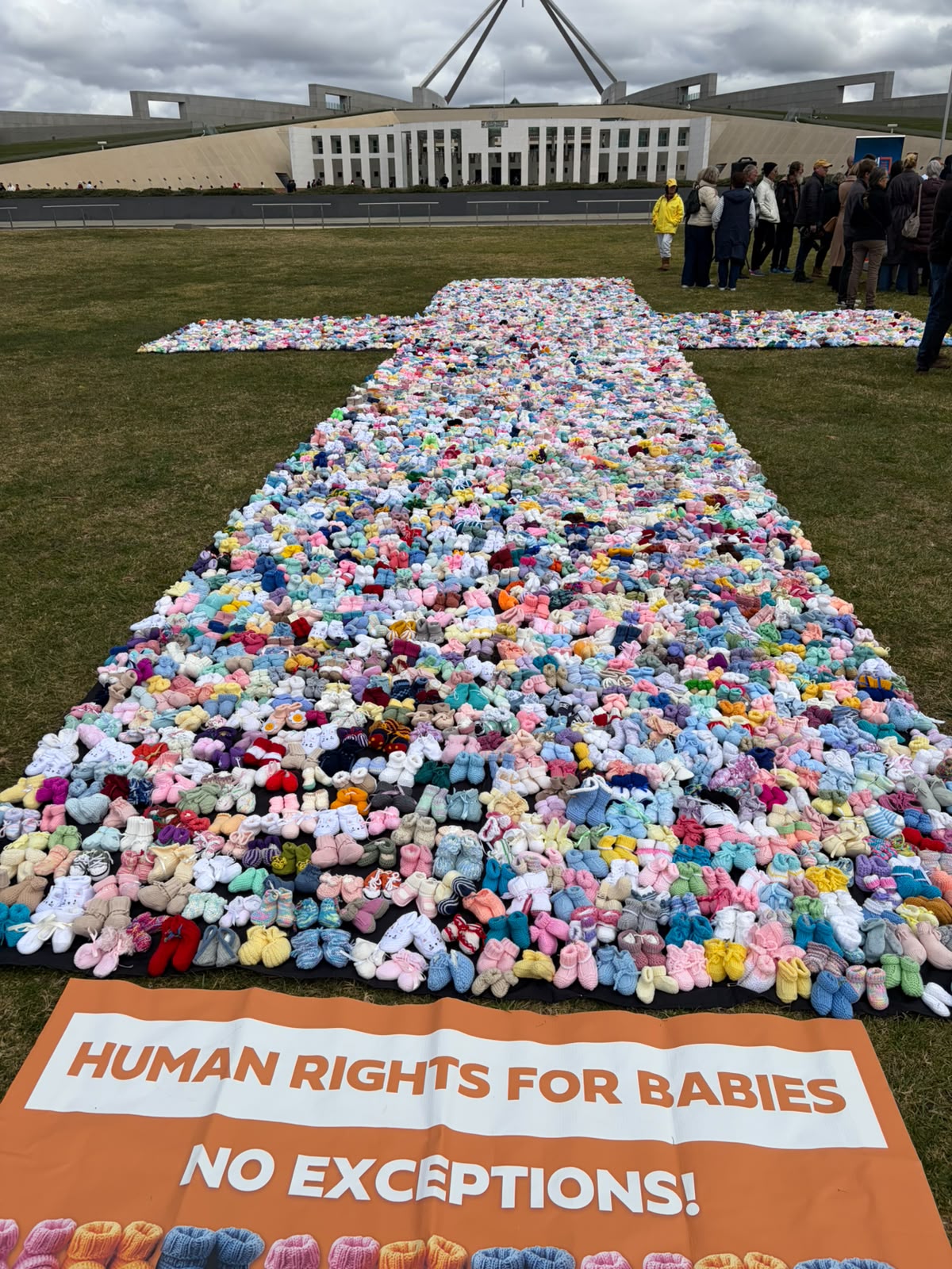 Baby Booties Human Rights
