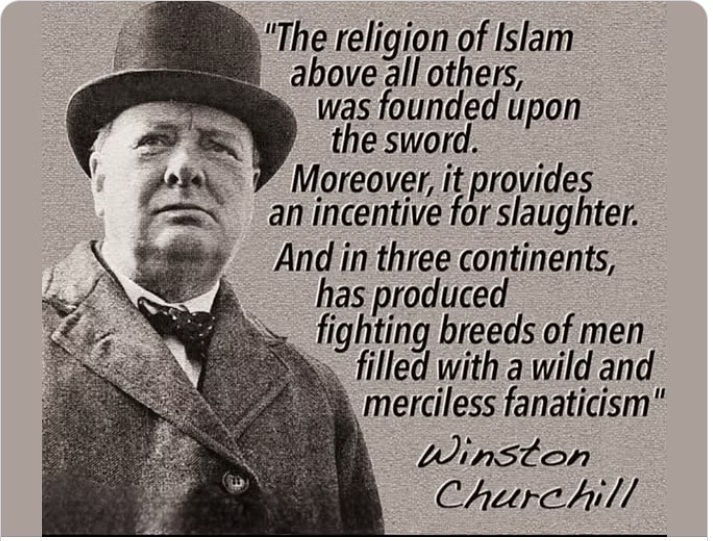 Churchill Islam quote