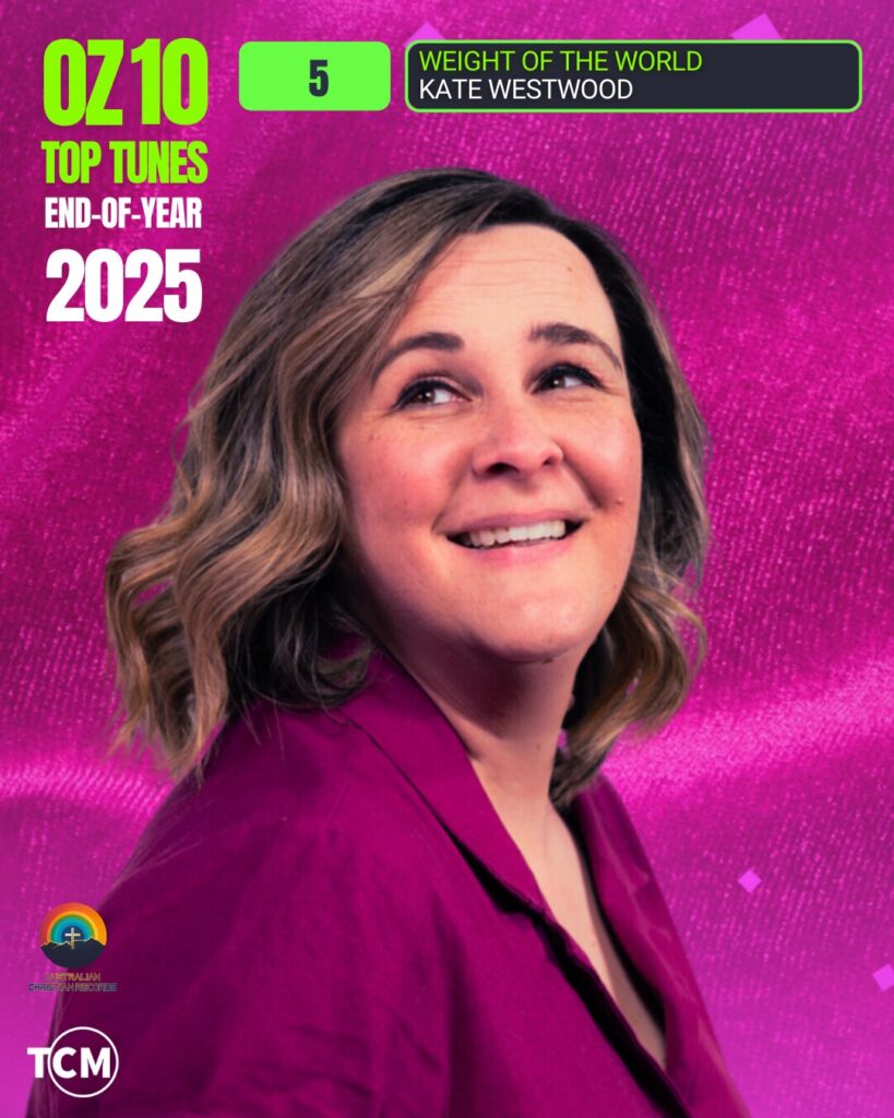 Kate's song 'Weight of the World' finished #5 on the 2025 end-of-year OZ 10 Chart.