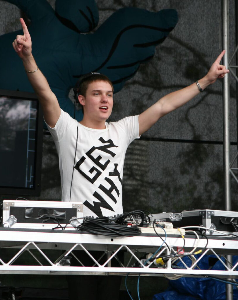 Tyson onstage in 2008 soon after 'that' Easterfest gig. 