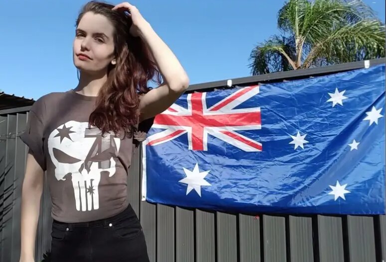 Celine Baumgarten's victory against eSafety Commissioner, Julie Inman-Grant, was part of an ongoing fight for freedom of speech online in Australia. Picture: Facebook. 