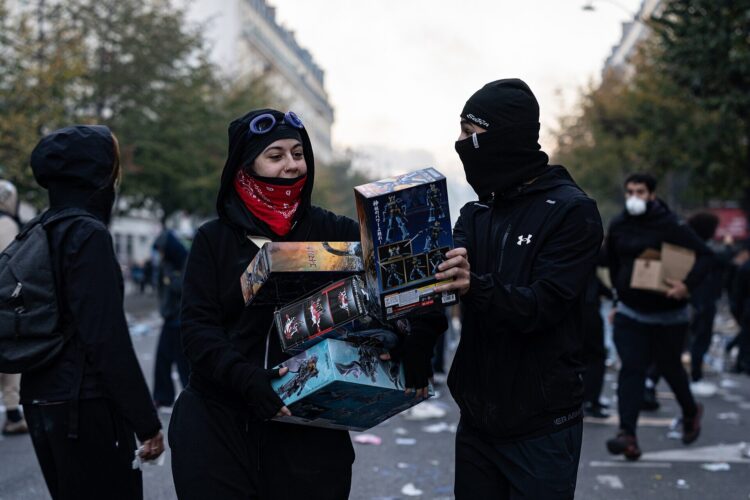 France is burning